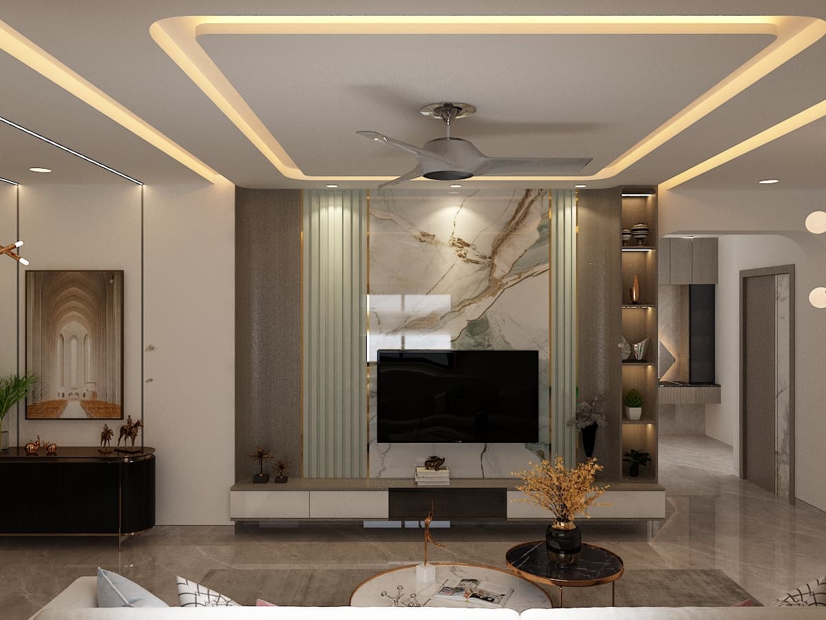 Luxury TV Unit